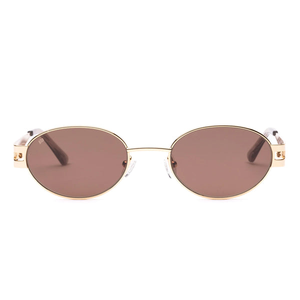 Stevie Sunglasses - Gold Chintz