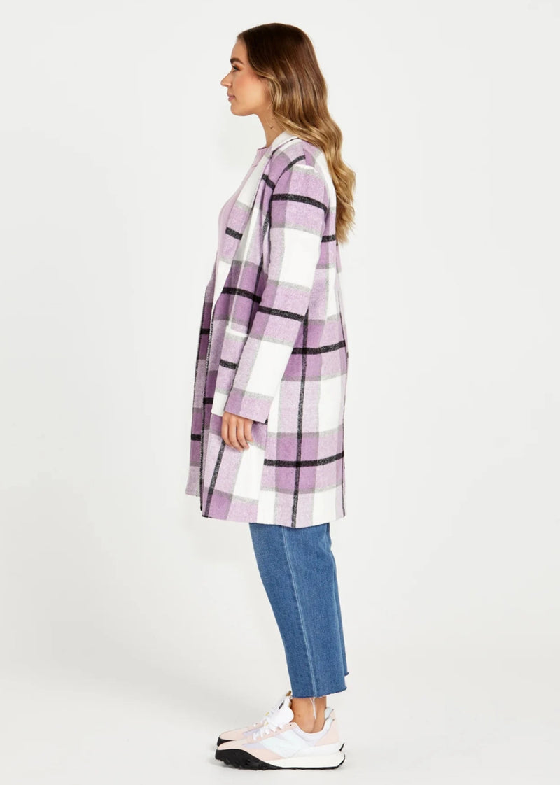 Jodi Midi Coat - Lilac