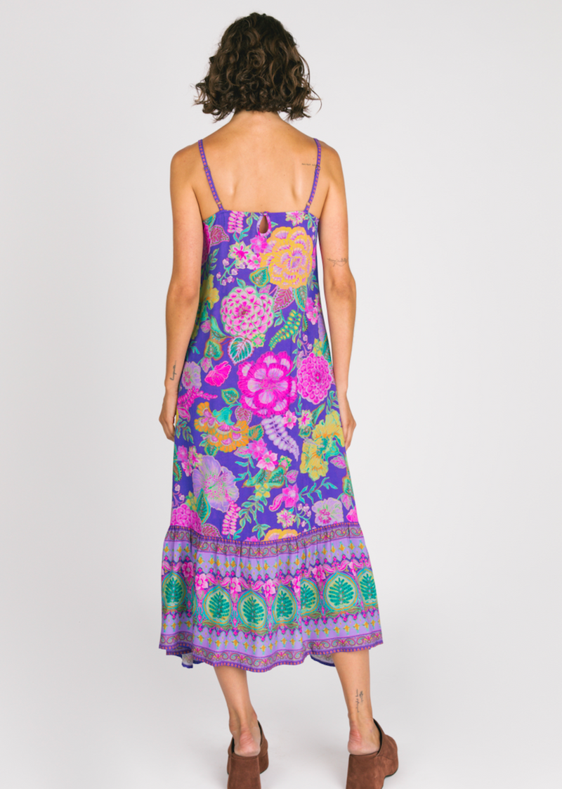 Honey Strappy Dress - Hibiscus