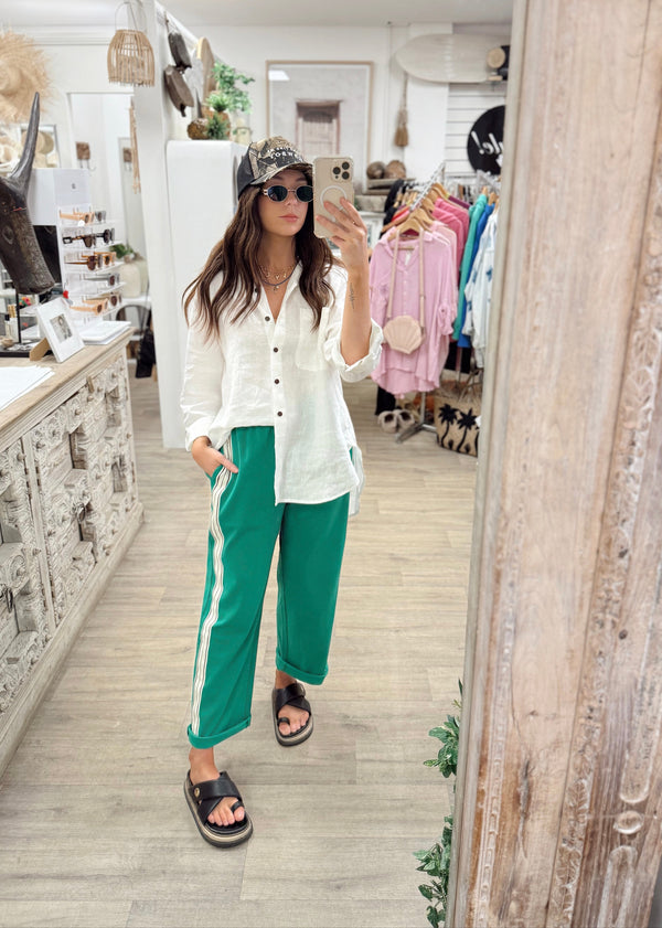 Panarea Track Pant - Green