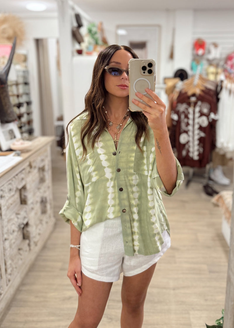 Kavala Shirt - Matcha