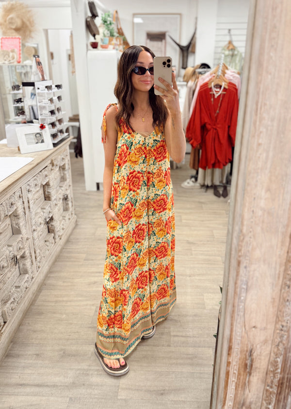 Temple Jumpsuit - Fiesta