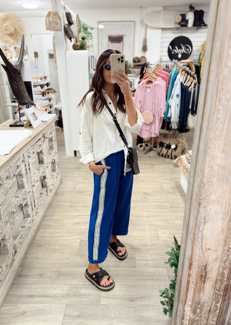Panarea Track Pant - Blue