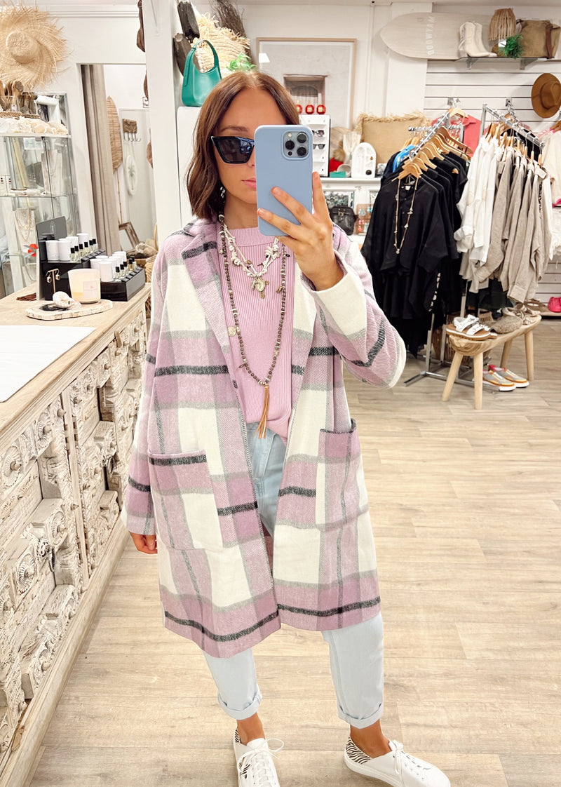 Jodi Midi Coat - Lilac