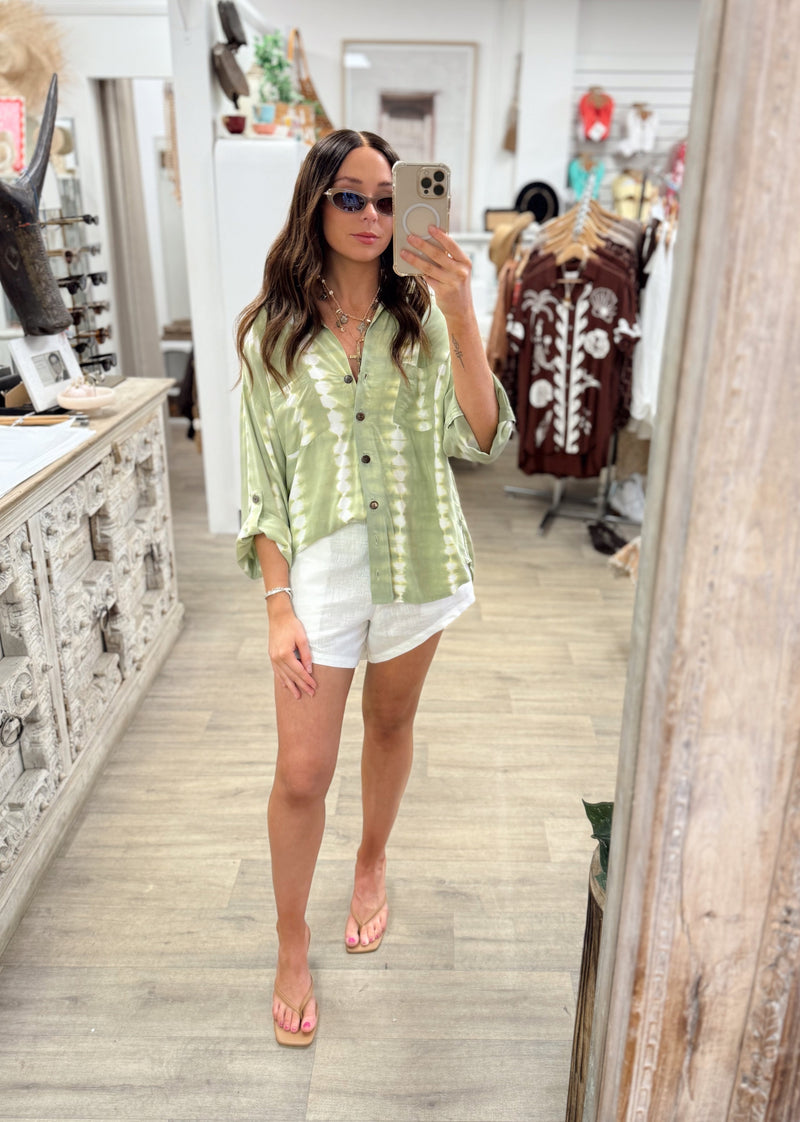 Kavala Shirt - Matcha