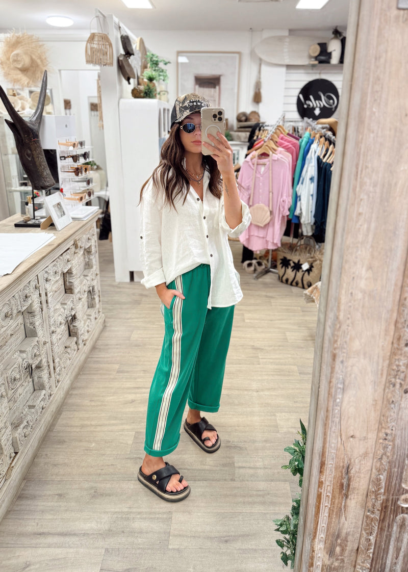 Panarea Track Pant - Green