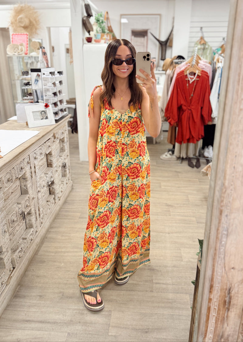 Temple Jumpsuit - Fiesta