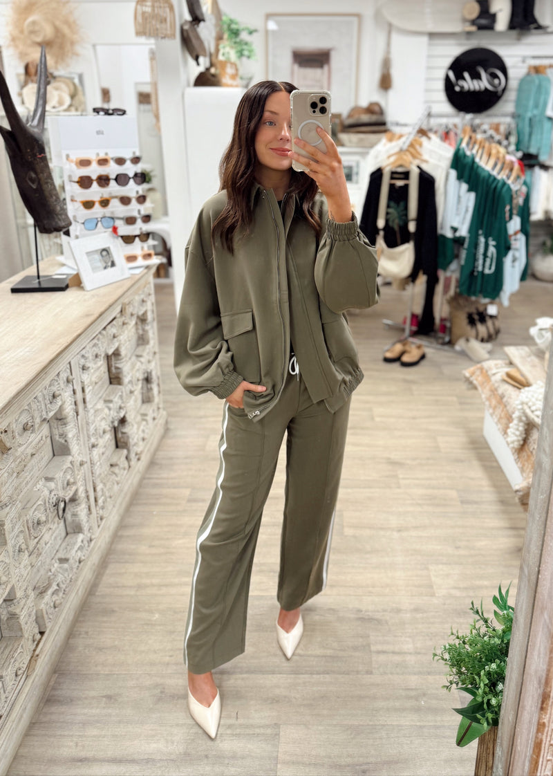 Cassis Trouser - Olive