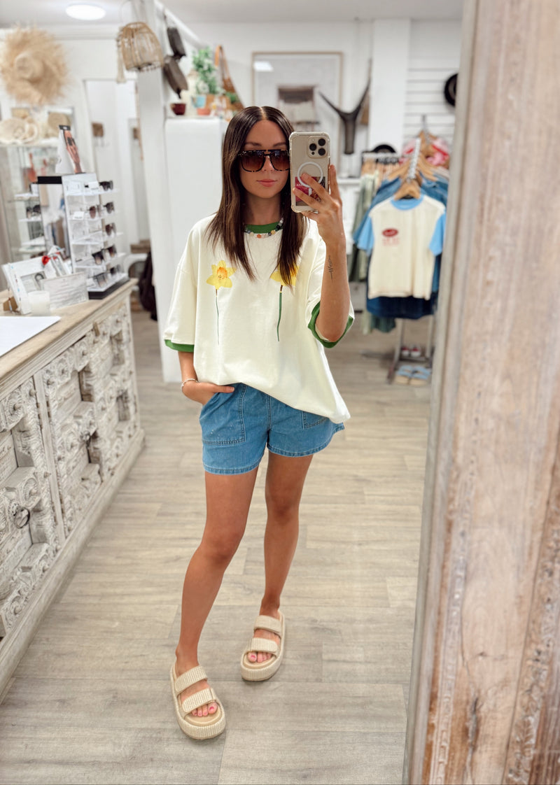 Happy Little Mother Earth Titty Tee