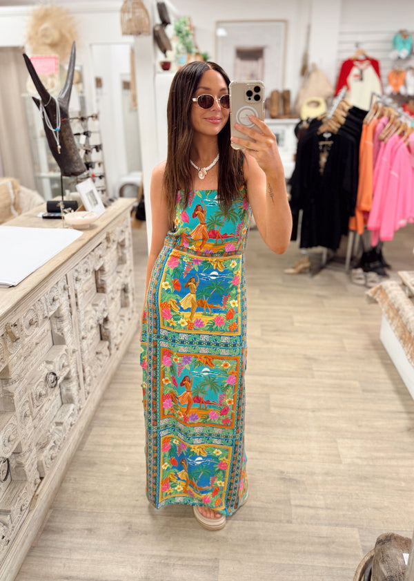 Aloha Maxi Dress - Tiki