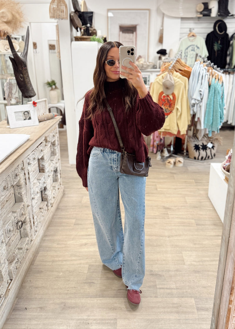 Wine Knit