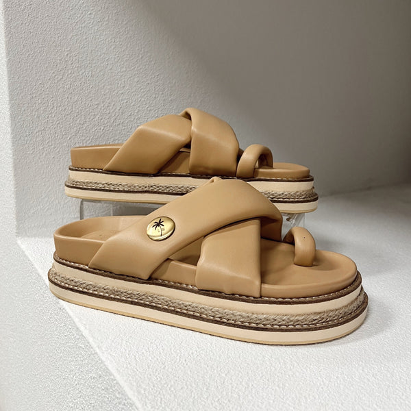 Little Hiawatha Slides - Beige