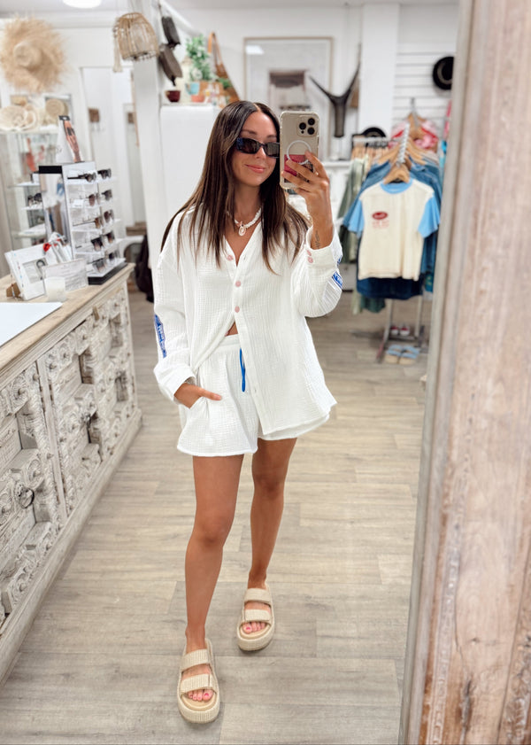 Go with the Flow Oversized Shirt