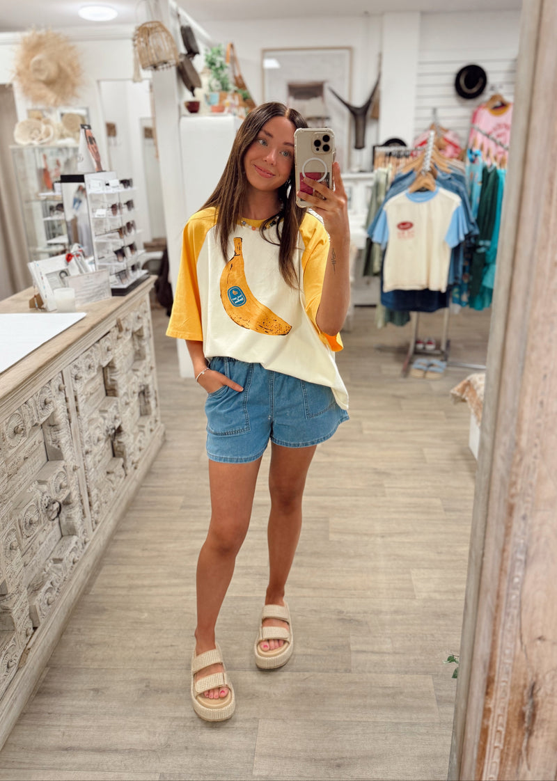 Happy Little Mother - You're Driving Me Bananas Tee