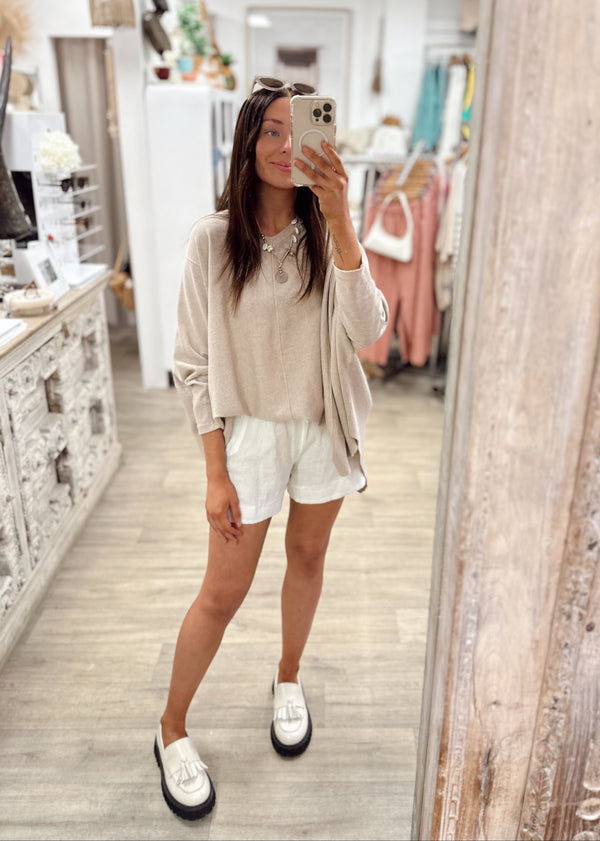 Chill Top - Oat Marle