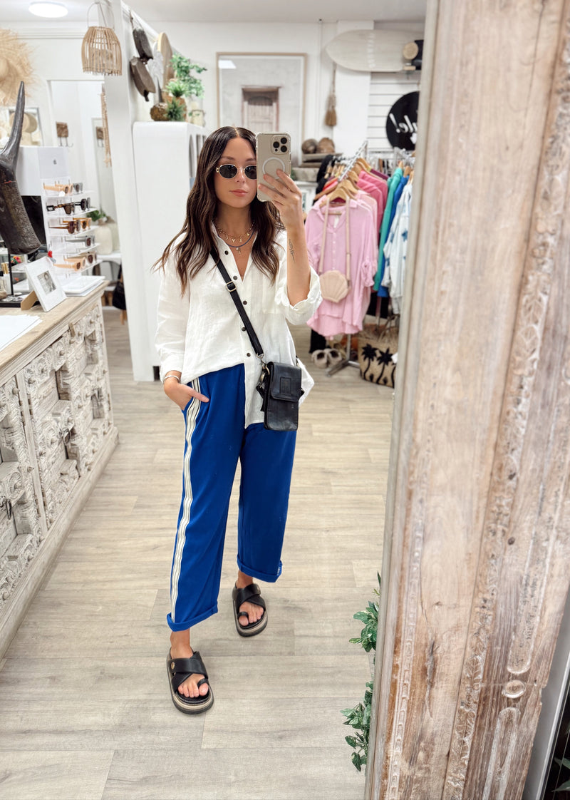 Panarea Track Pant - Blue