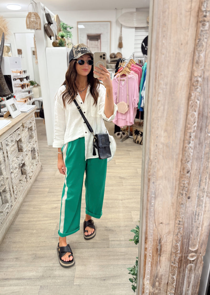 Panarea Track Pant - Green