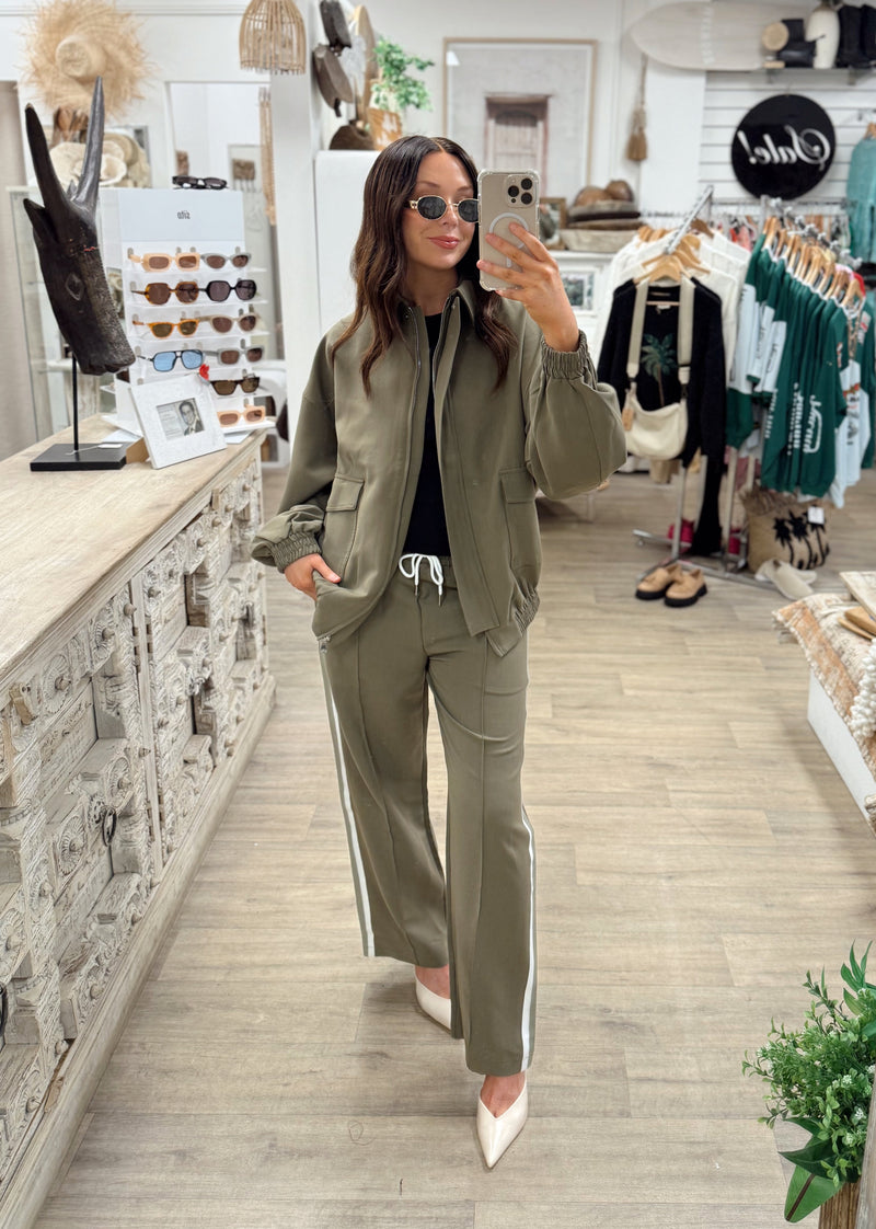 Cassis Trouser - Olive