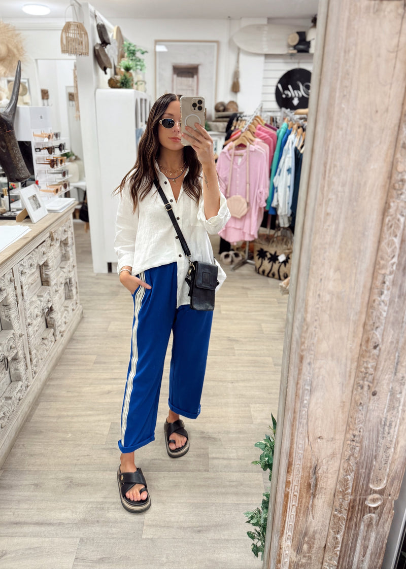 Panarea Track Pant - Blue