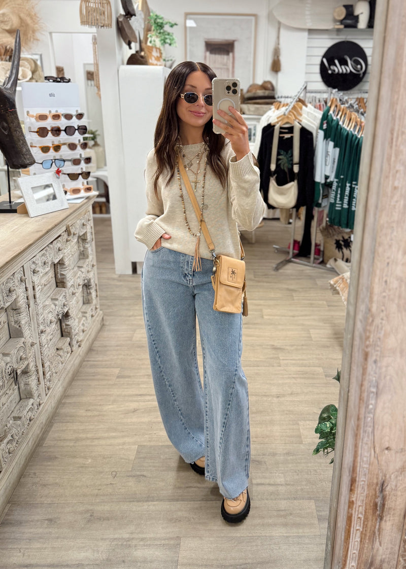 Victoria Jumper - Oatmeal