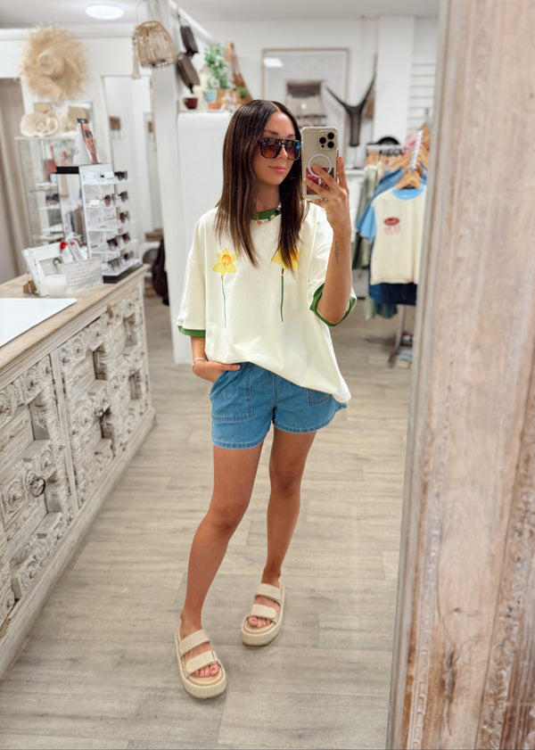 Happy Little Mother Earth Titty Tee