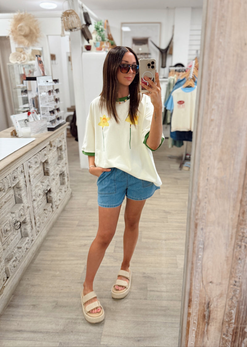 Happy Little Mother Earth Titty Tee