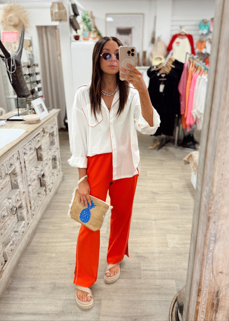 Manorola Shirt - White