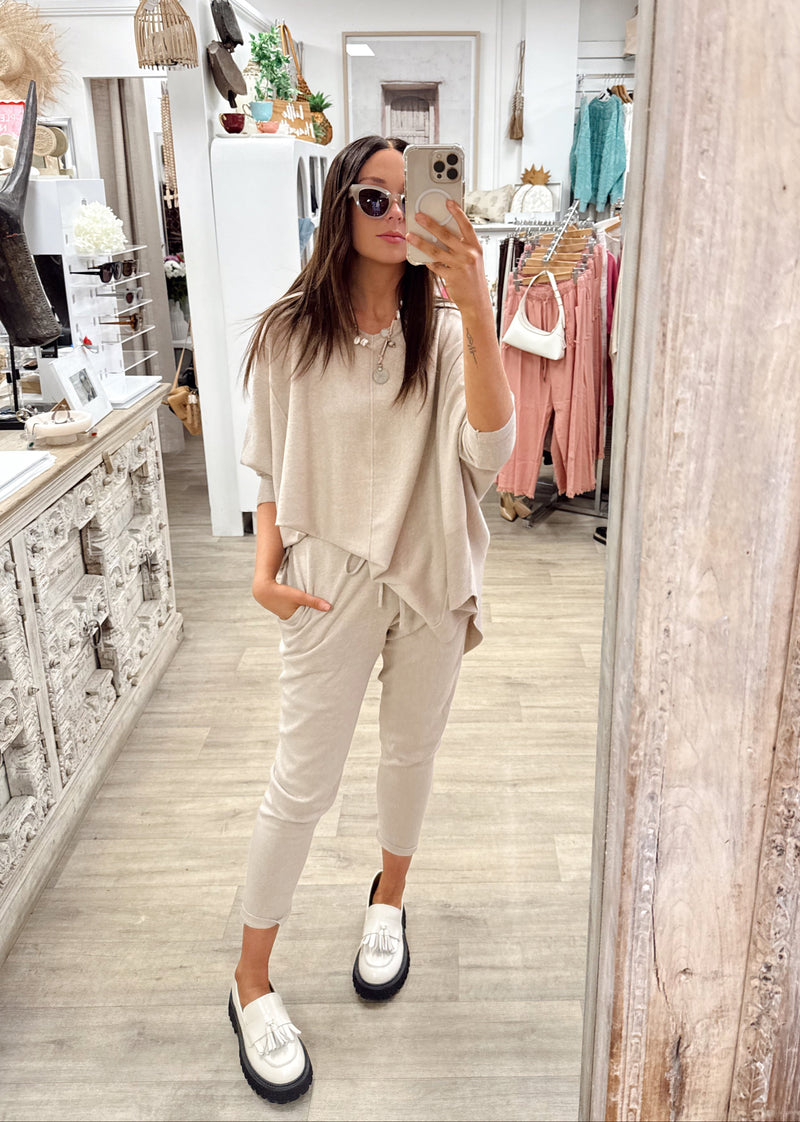 Woodside Pants - Oat Marle