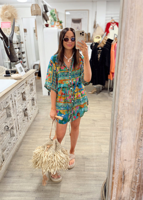 Lois Shirt Dress - Tiki