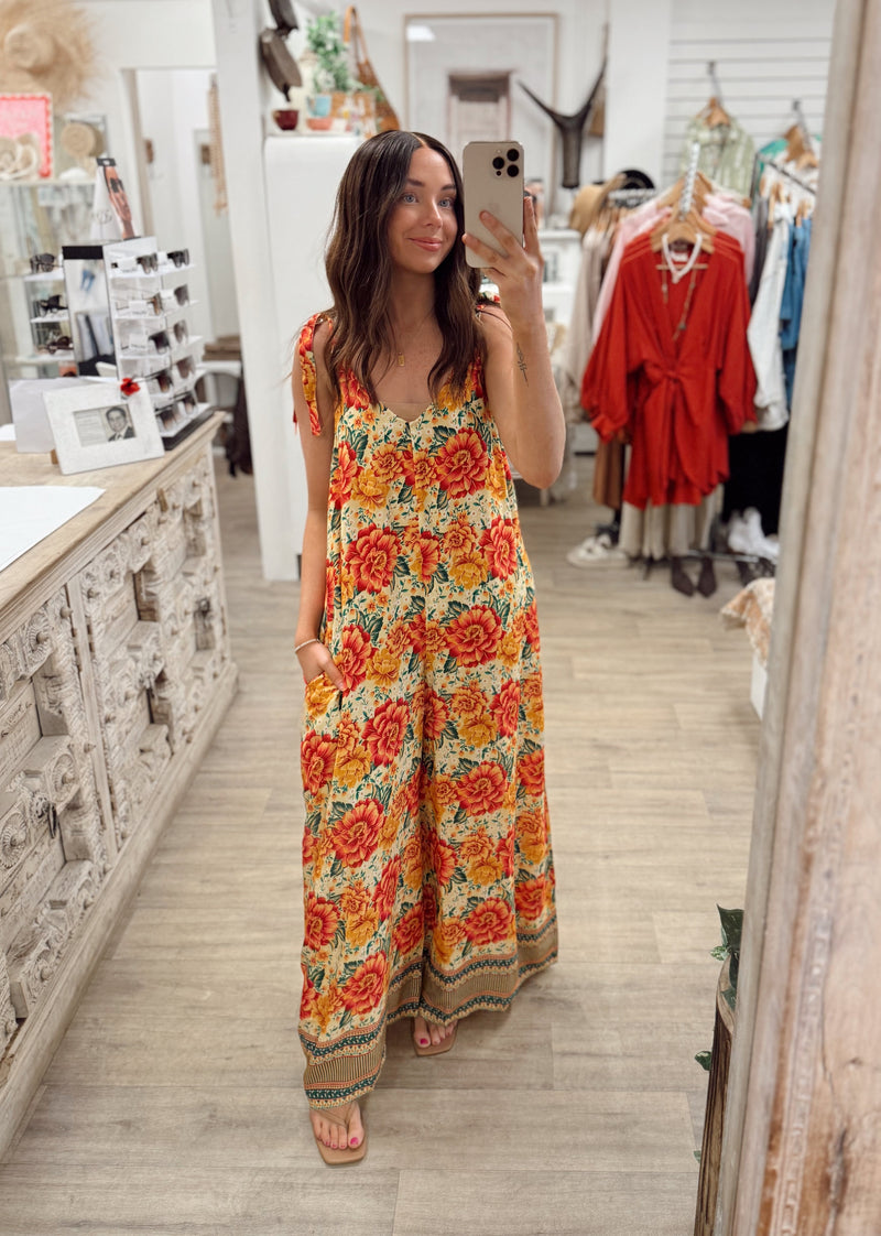 Temple Jumpsuit - Fiesta