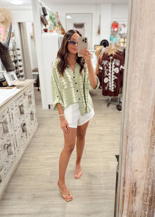 Kavala Shirt - Matcha