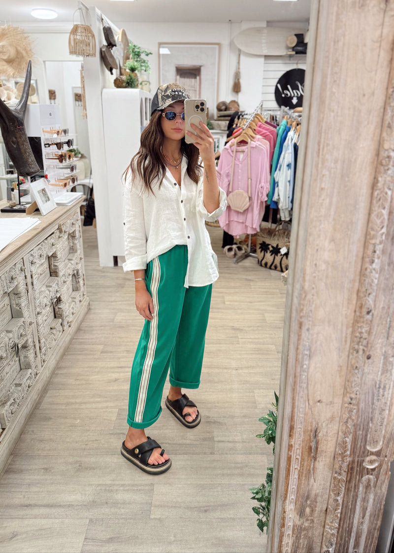 Panarea Track Pant - Green