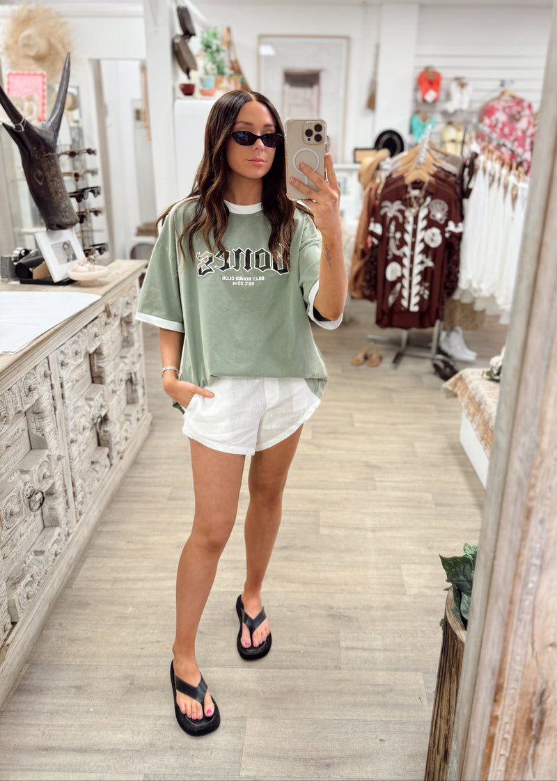 Bone Classic Ringer Tee - Camo