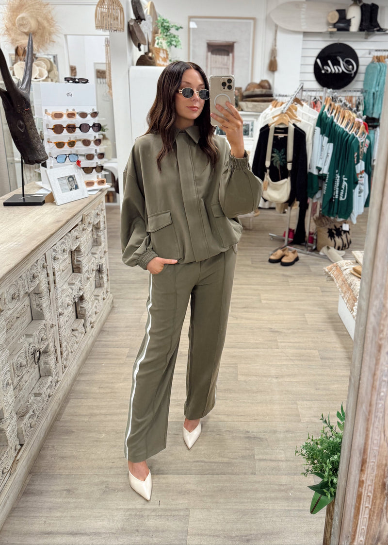 Cassis Trouser - Olive