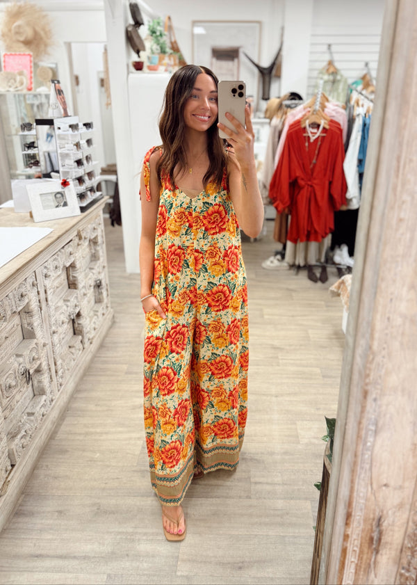 Temple Jumpsuit - Fiesta