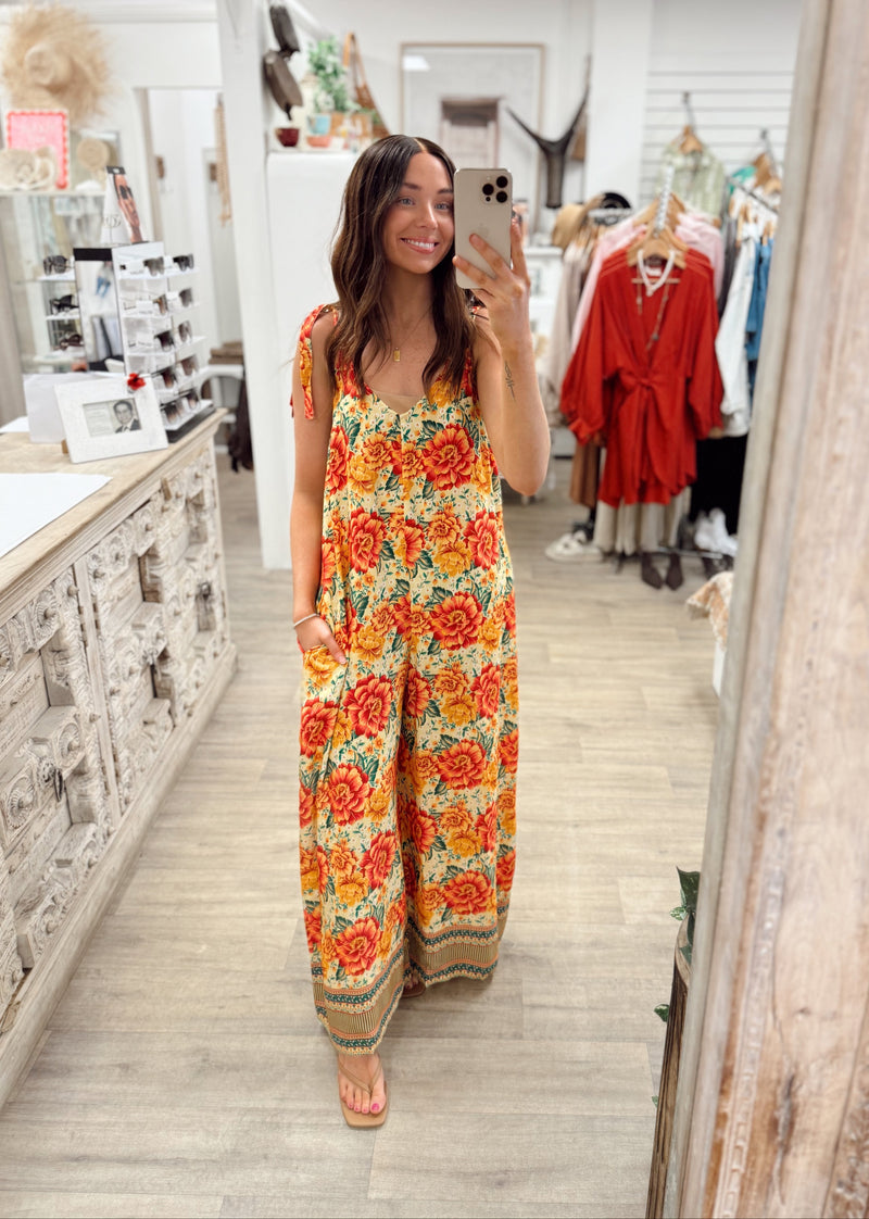 Temple Jumpsuit - Fiesta