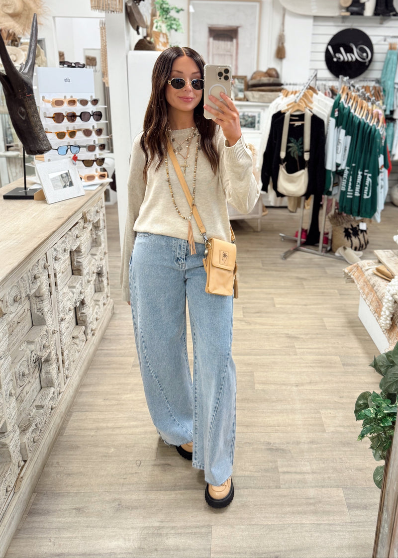 Victoria Jumper - Oatmeal