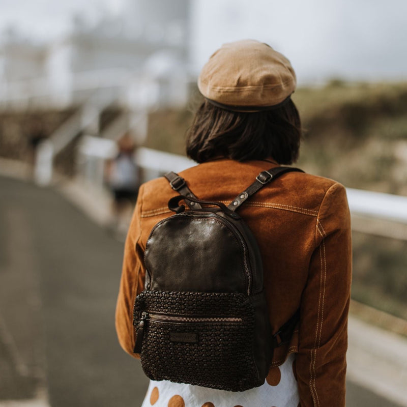 dallas vegan leather backpack Dallas Leather Backpack