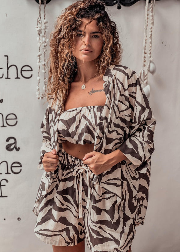 Claudia Linen Shirt - Bengal