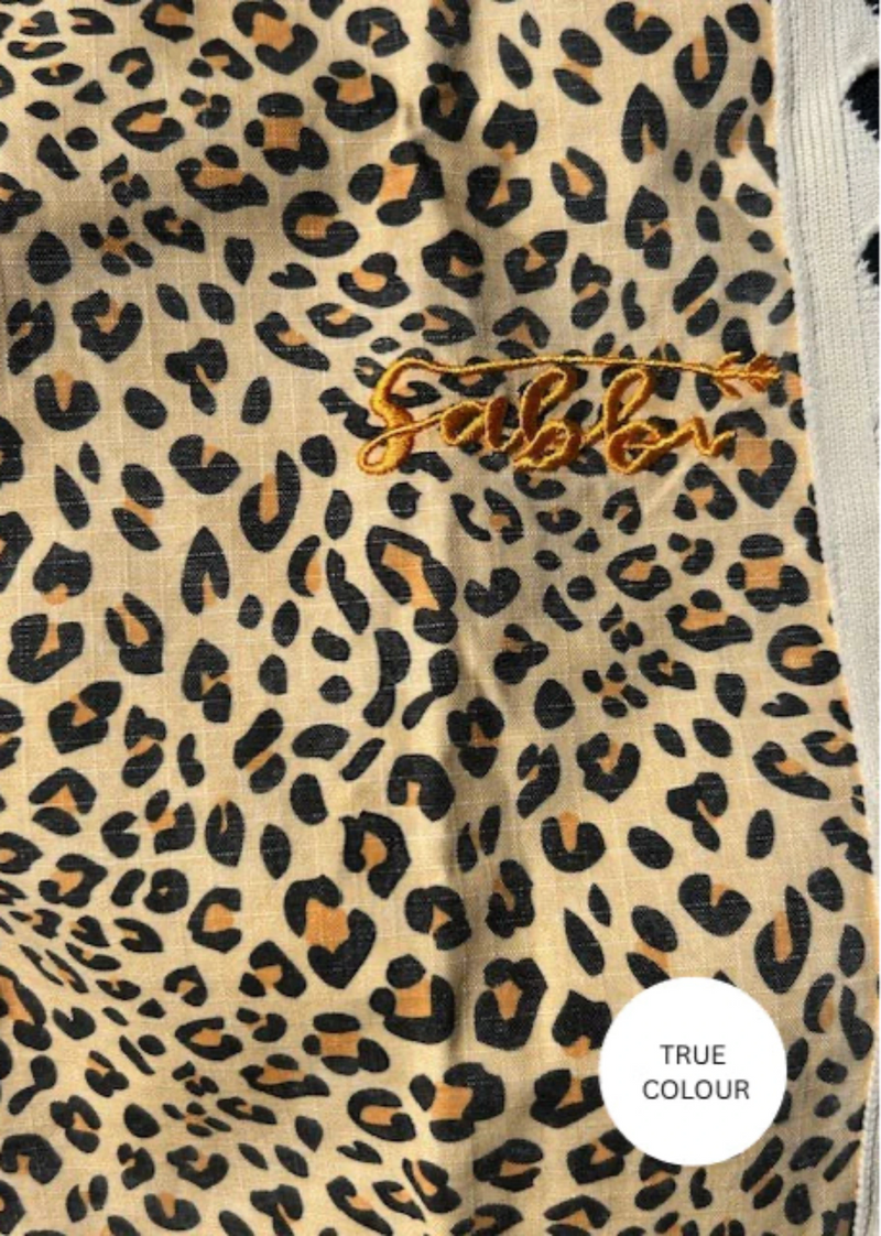 Raving Hearts Pants - Drill Leopard