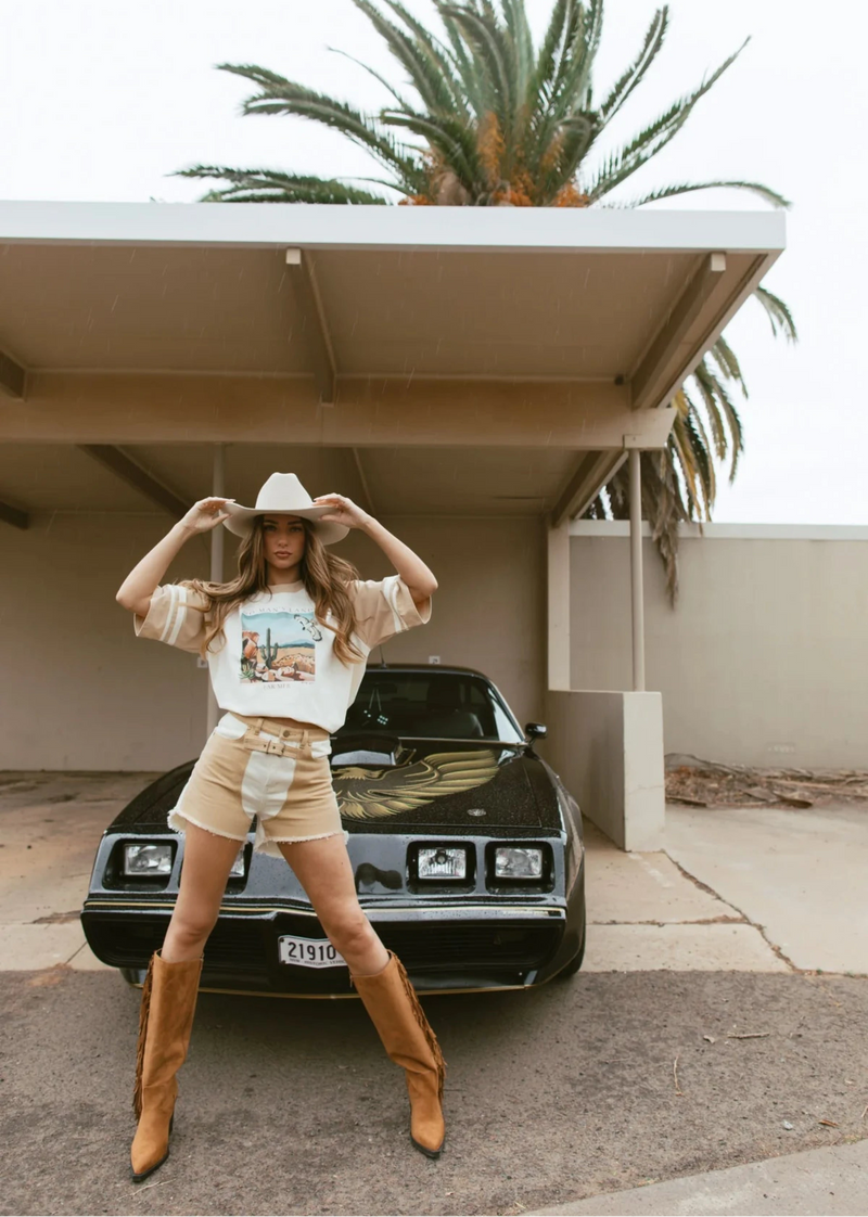 Barren Beauty Raglan Tee