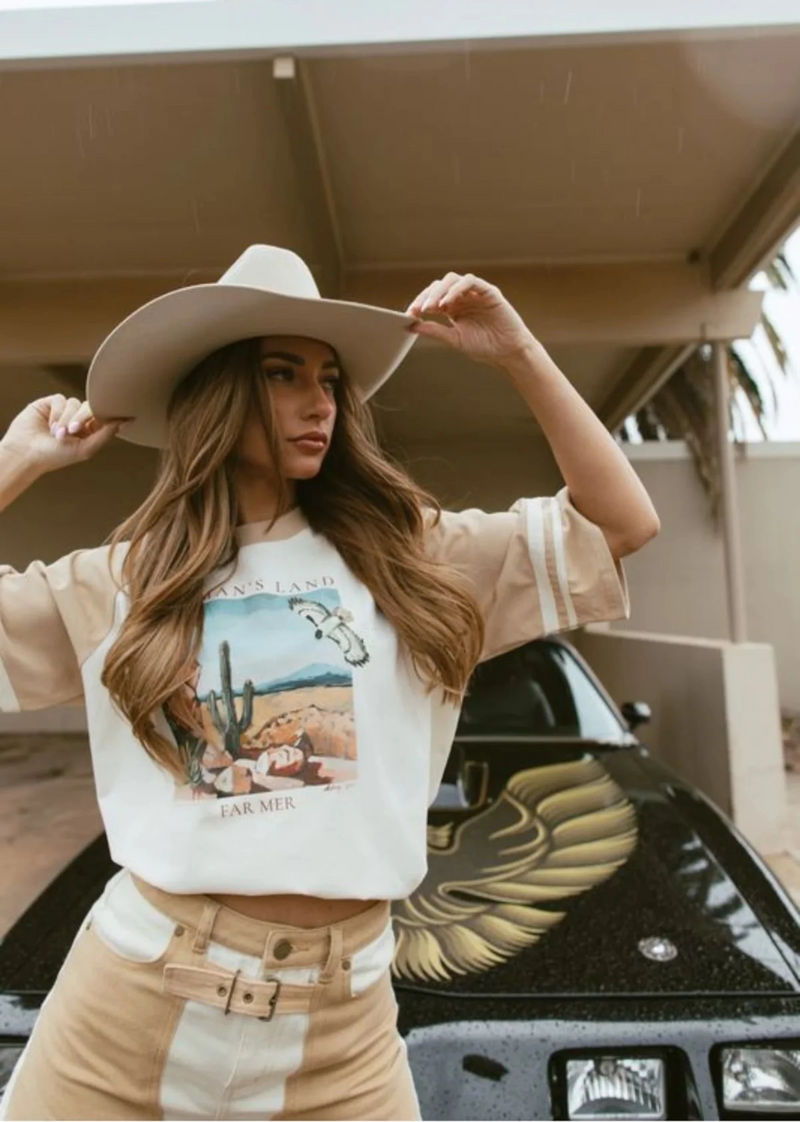 Barren Beauty Raglan Tee