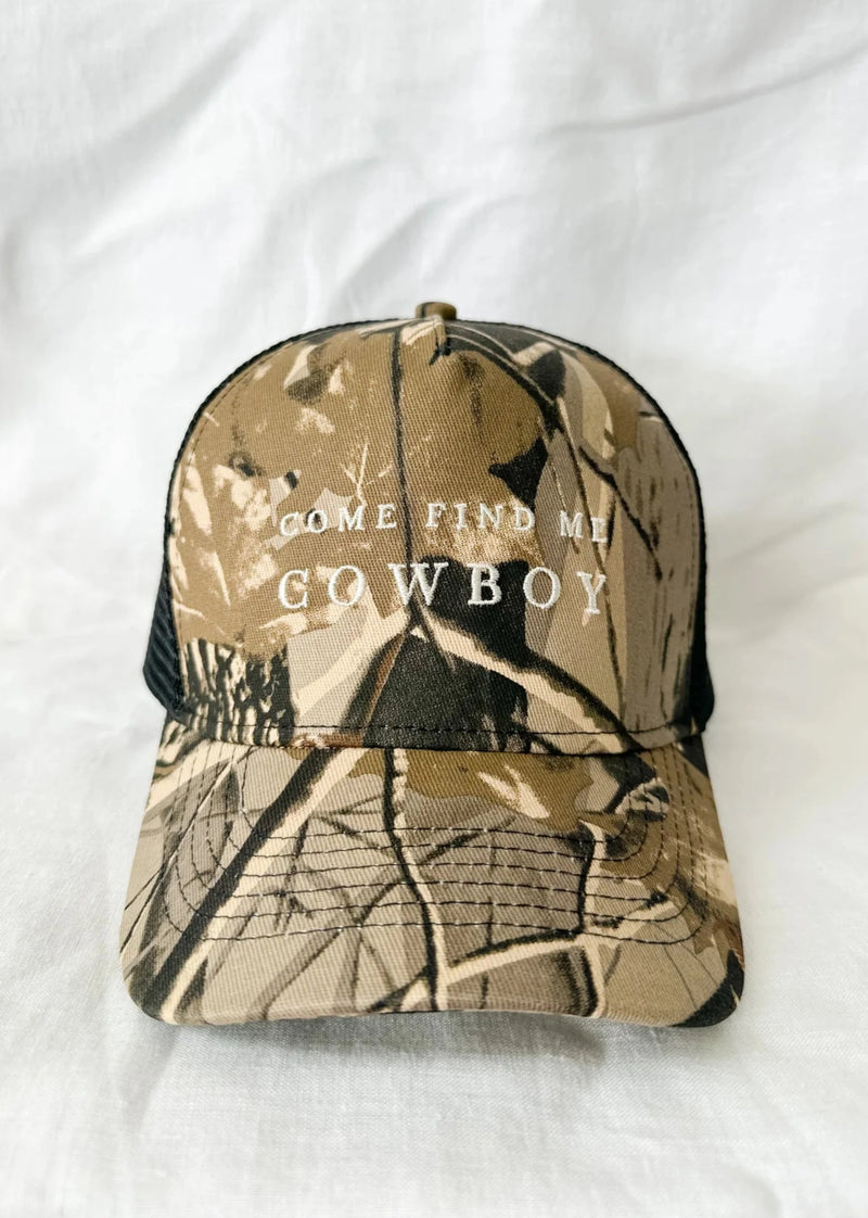 Farmer Camo Trucker Hat