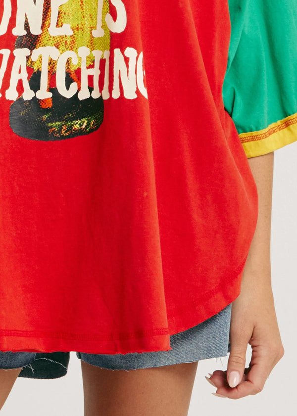 The Dance Raglan Tee - Red