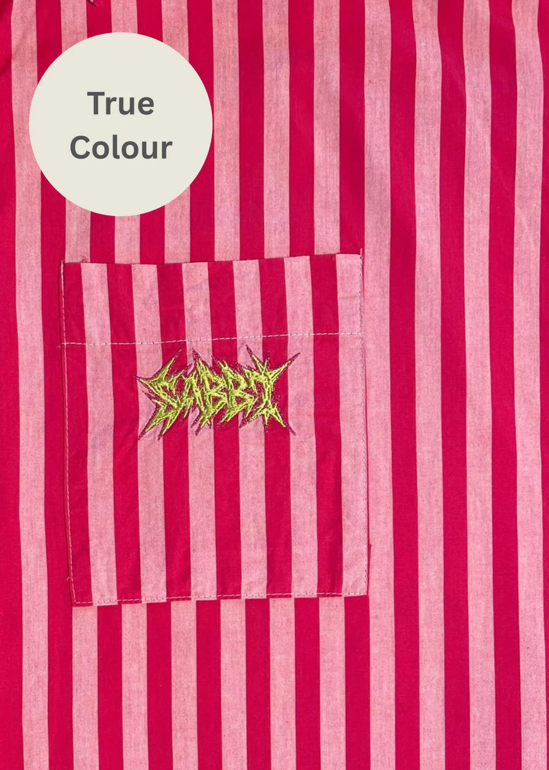 The Don Julio Shirt - Pink Stripe