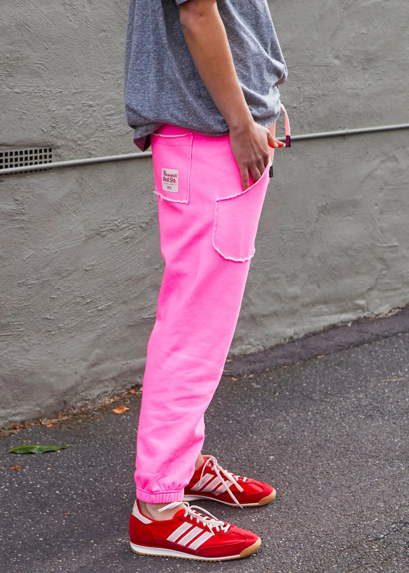 Capri Pink Track Pant
