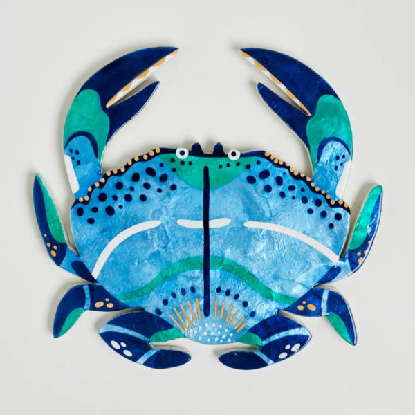 Beach Club Crab - Blue