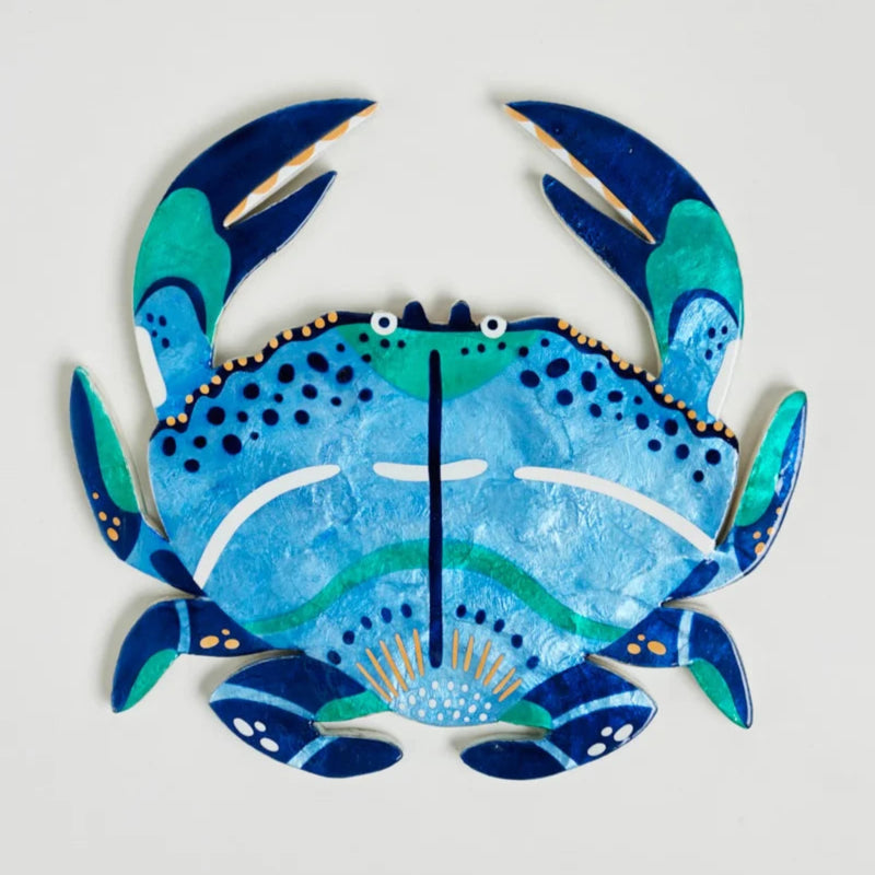 Beach Club Crab - Blue