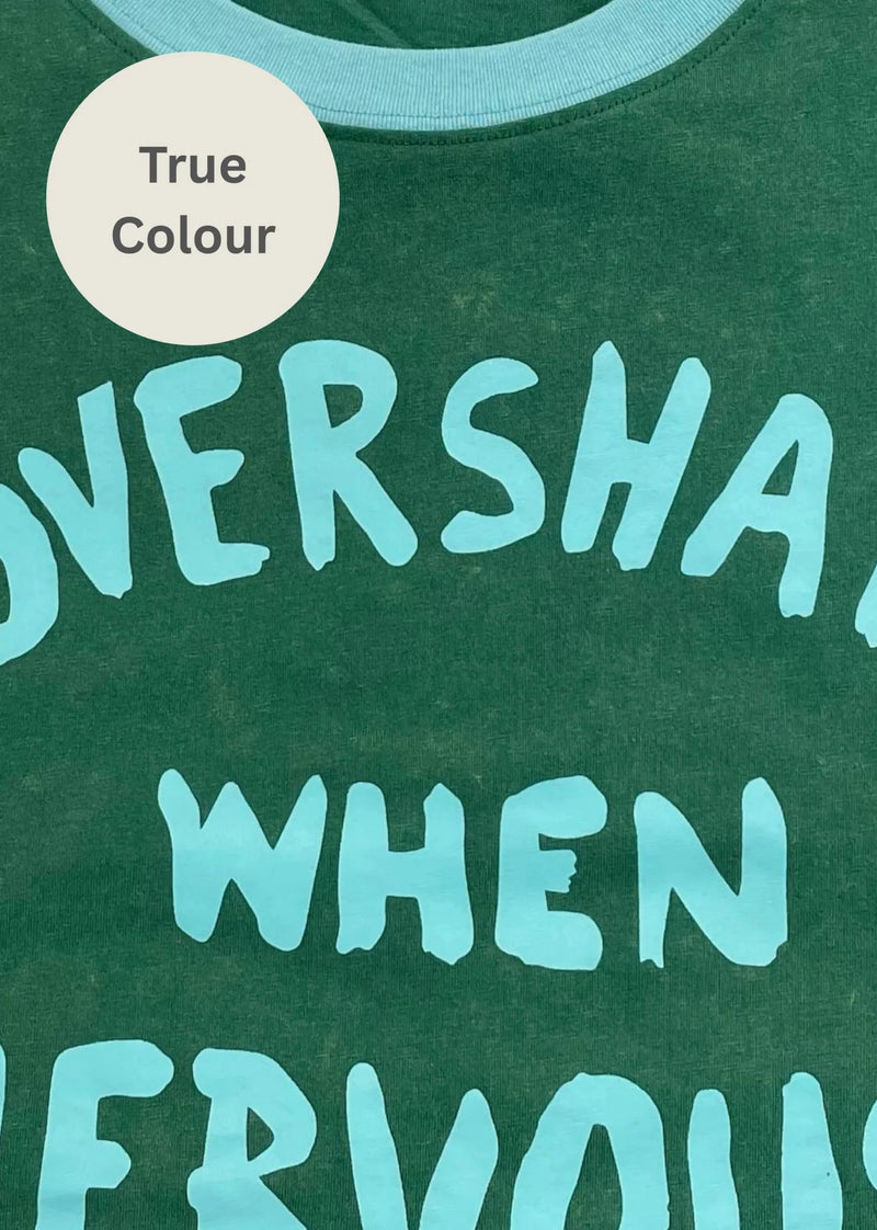 The Very Oversized Overshare Tee - Green