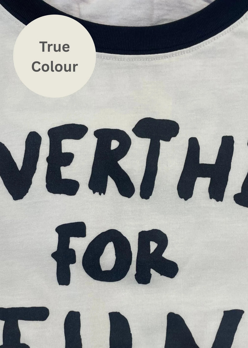 The Very Oversized Overthinker Tee - Marshmallow